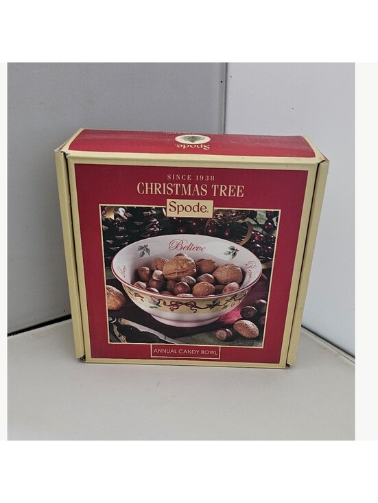 Spode Other - Spode Christmas Tree Annual Candy Bowl Ceramic Holiday Vintage Collectible
